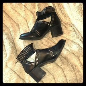 Torrid Black Stud Bootie Size 10.5 Wide